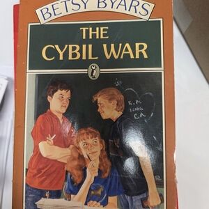 'The Cybil War' Book - Orange Cover